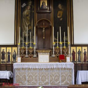 Altar frontal and tabernacle veil